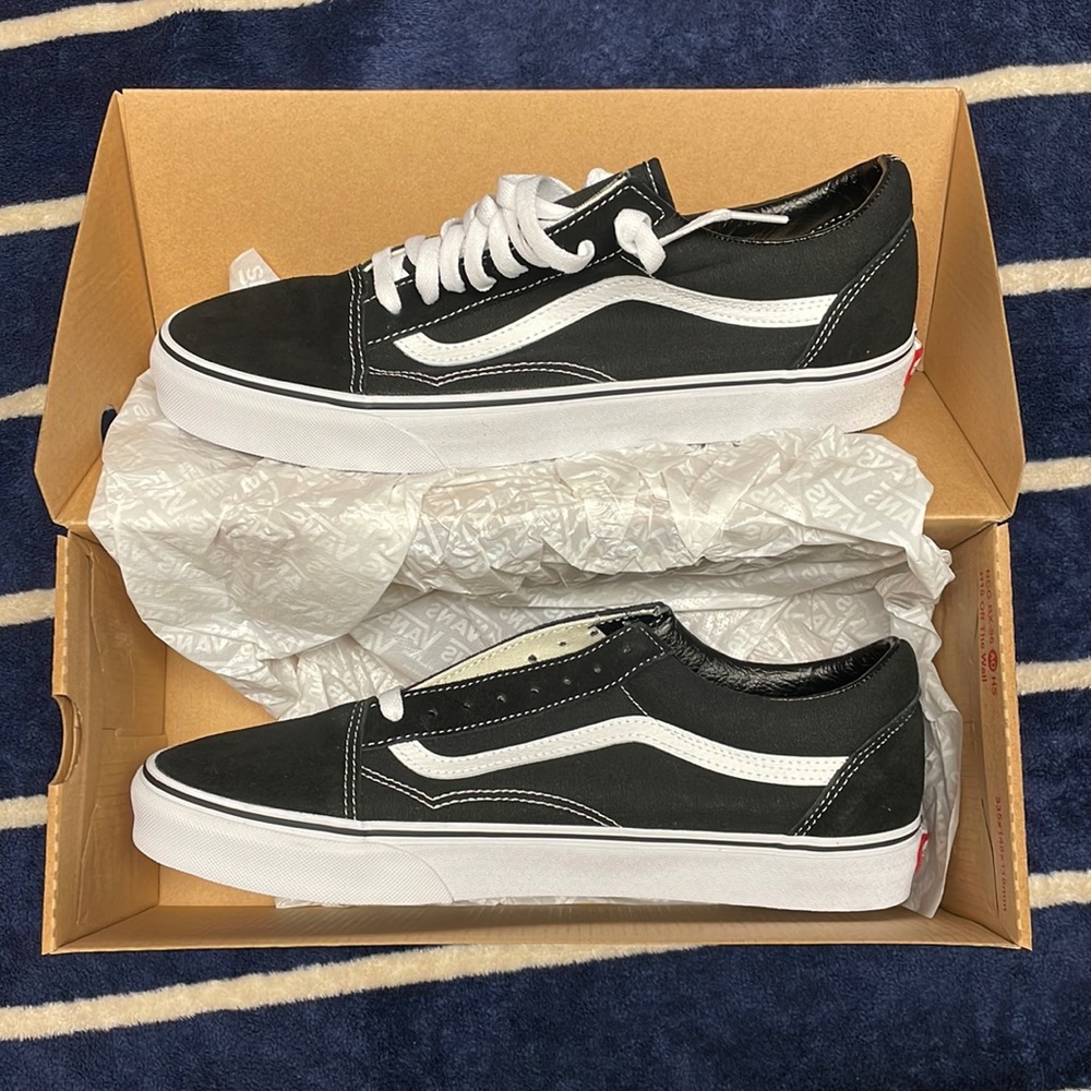 Vans Old Sokol Black / White